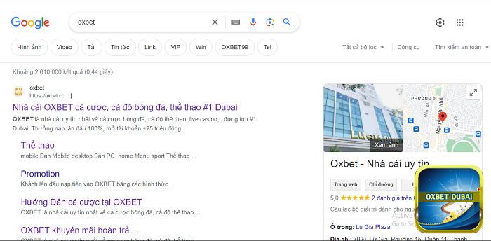 Có hàng nghìn kết quả tìm kiếm về Oxbet